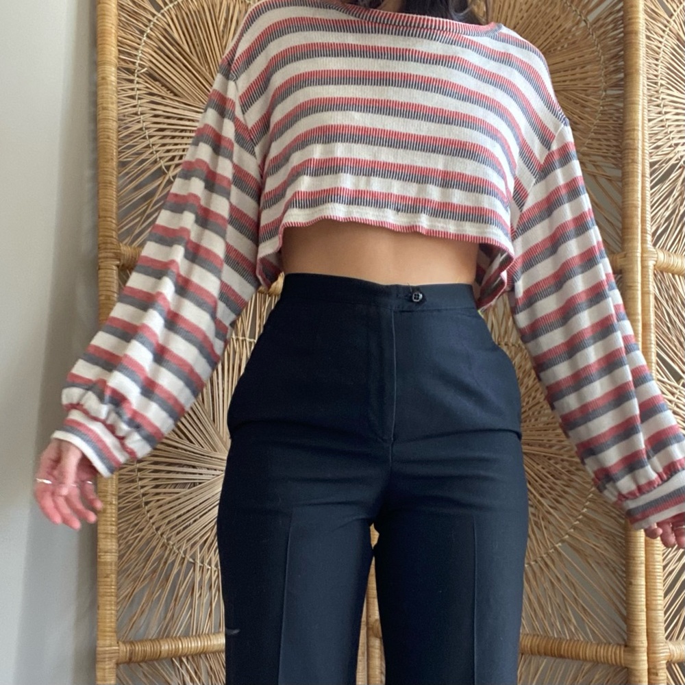 Cropped sweater